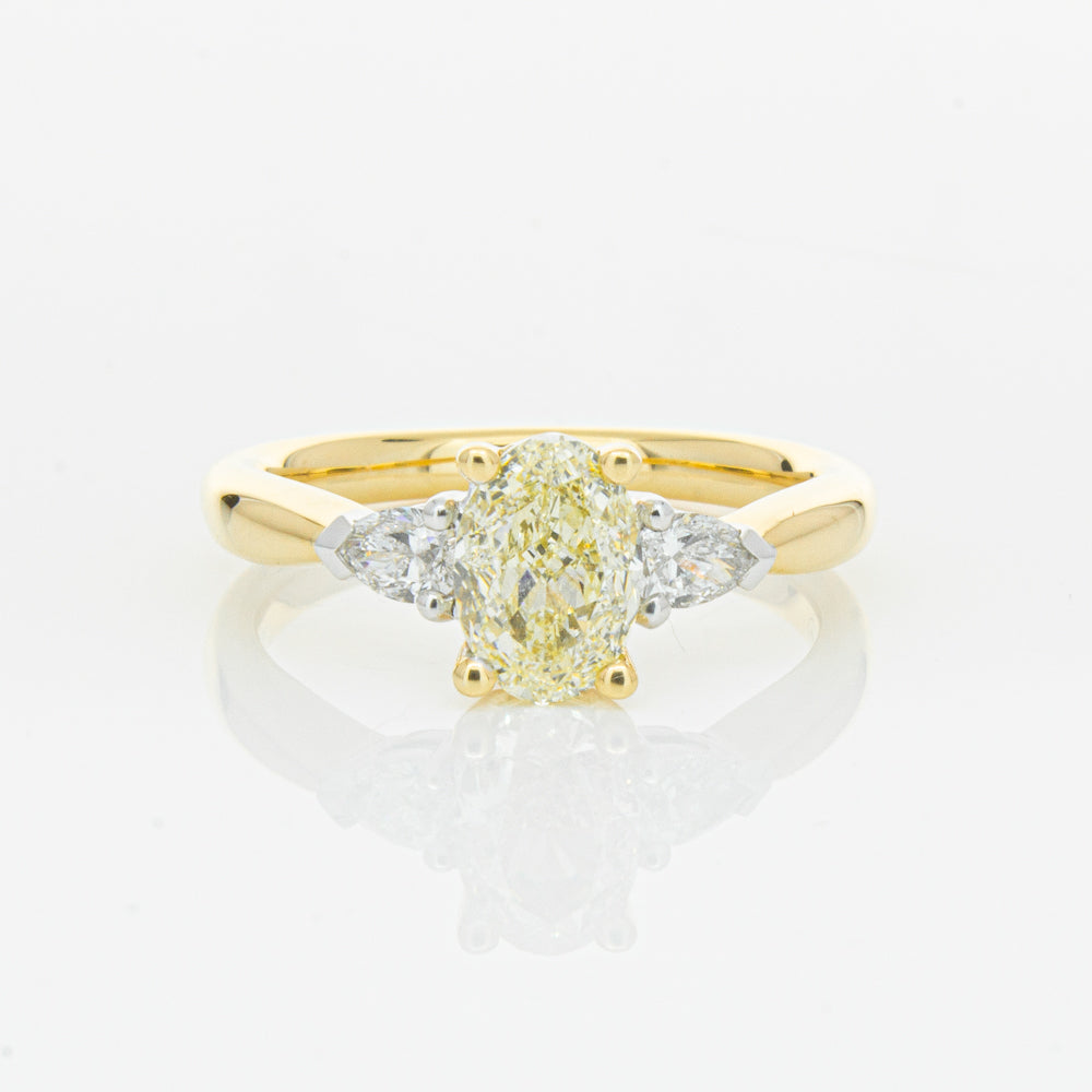 18ct Yellow Gold 1.20ct Yellow Diamond Ayla Ring