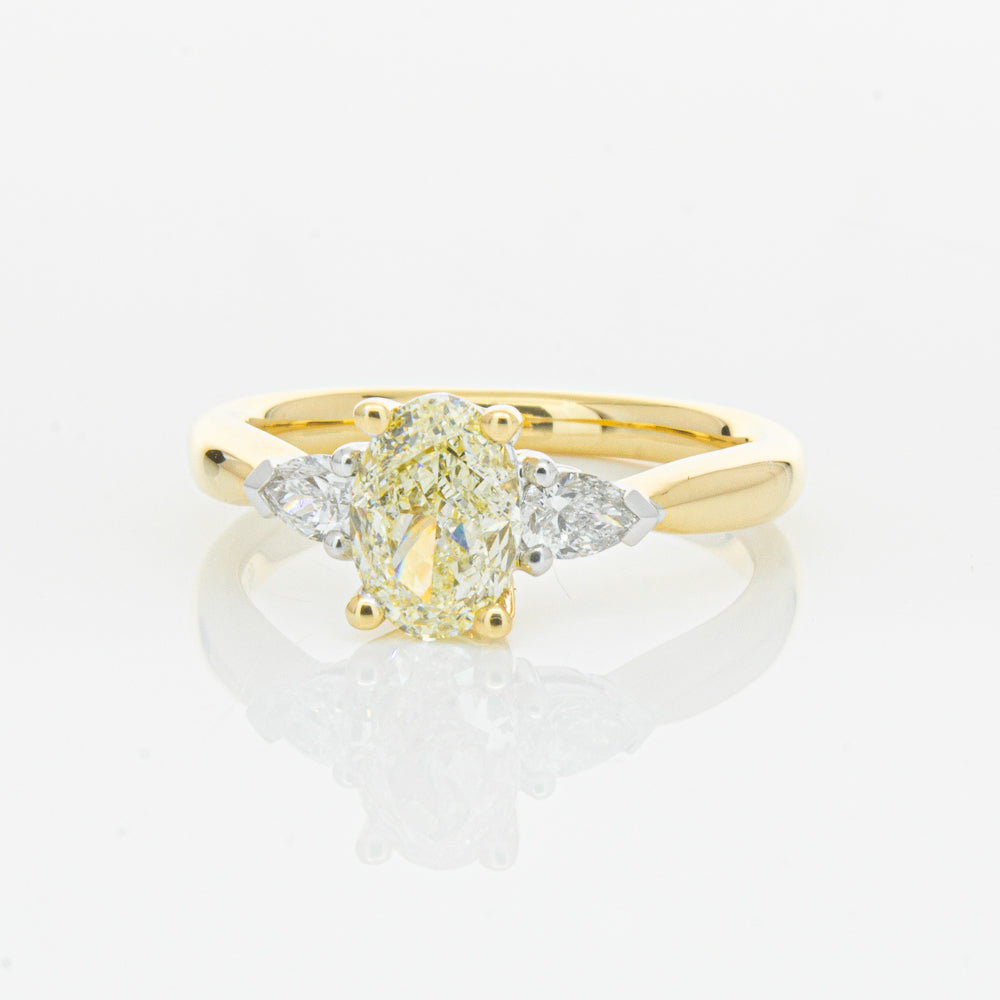 18ct Yellow Gold 1.20ct Yellow Diamond Ayla Ring