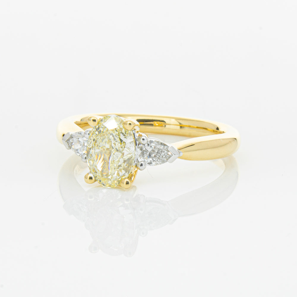 18ct Yellow Gold 1.20ct Yellow Diamond Ayla Ring