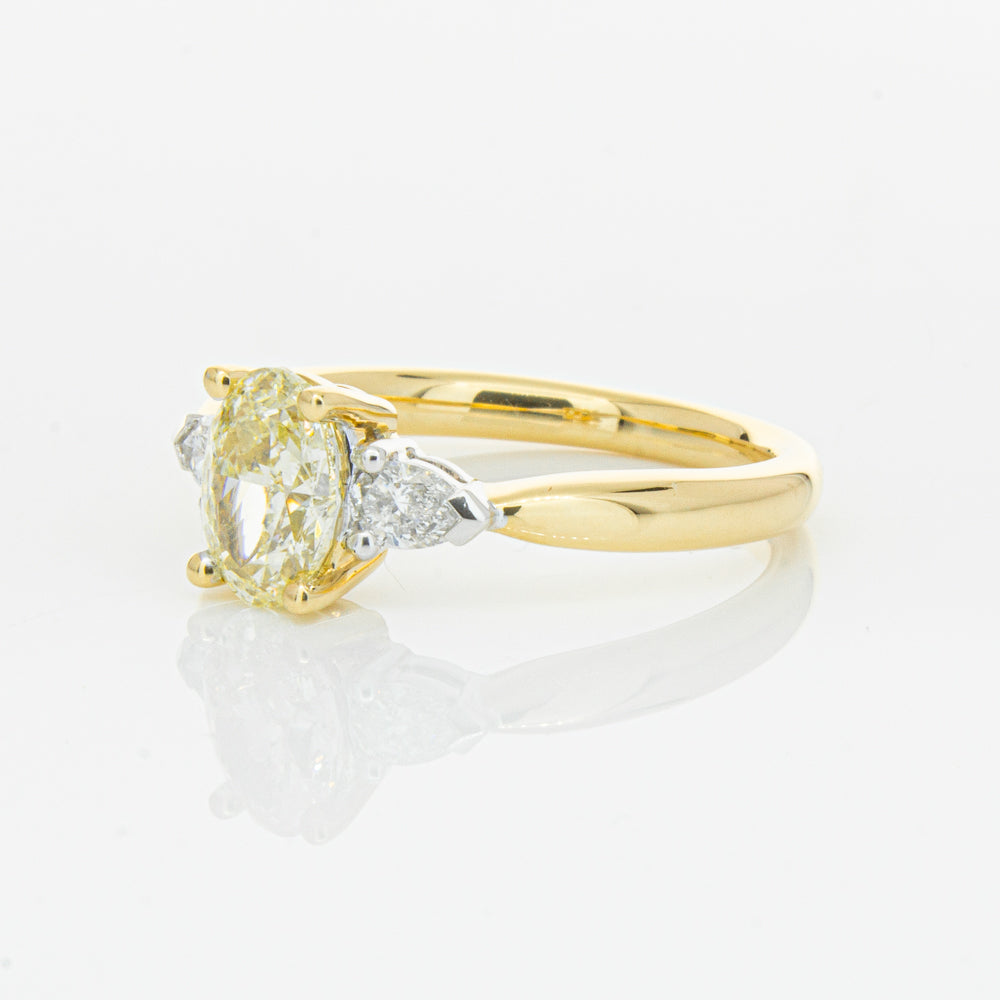 18ct Yellow Gold 1.20ct Yellow Diamond Ayla Ring