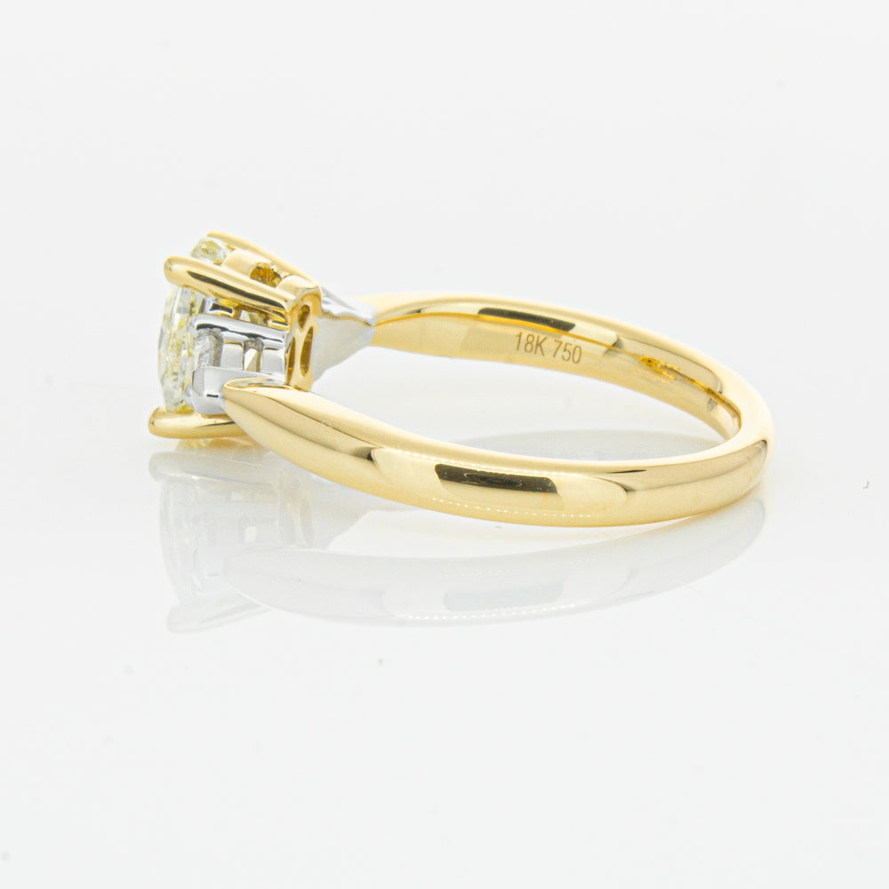 18ct Yellow Gold 1.20ct Yellow Diamond Ayla Ring