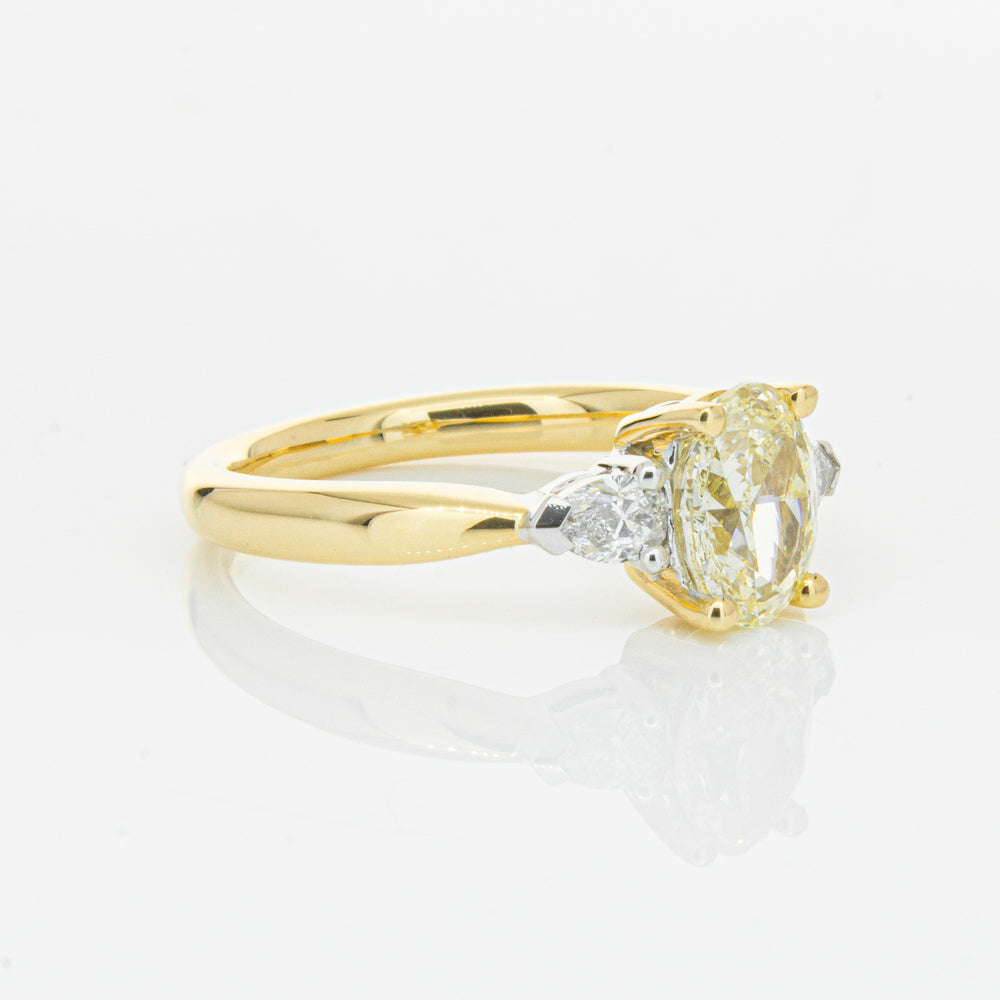 18ct Yellow Gold 1.20ct Yellow Diamond Ayla Ring