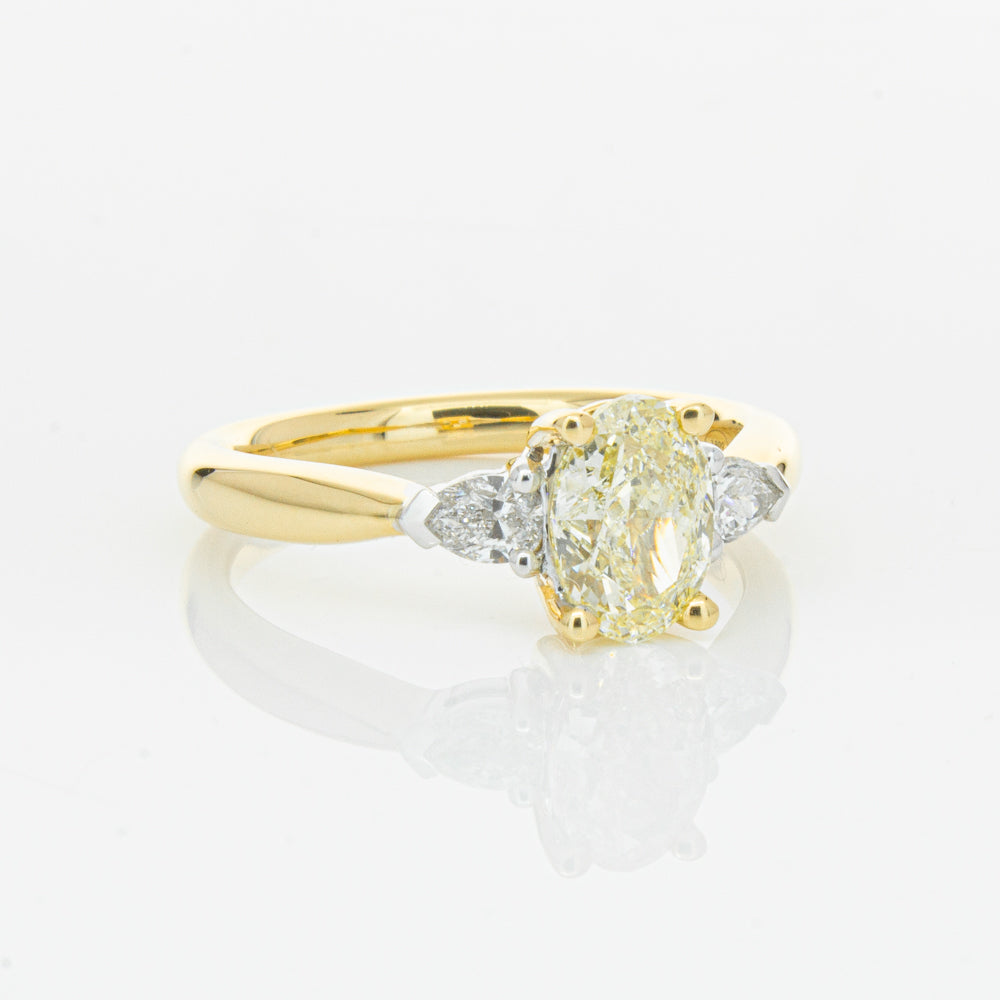 18ct Yellow Gold 1.20ct Yellow Diamond Ayla Ring