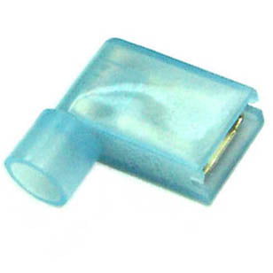 162265-100 - QUICK CONN FEM BLU 0.250IN FLAG 16-14AWG 6.35X0.5MM FULLY INSU. (100 pcs/pkg)